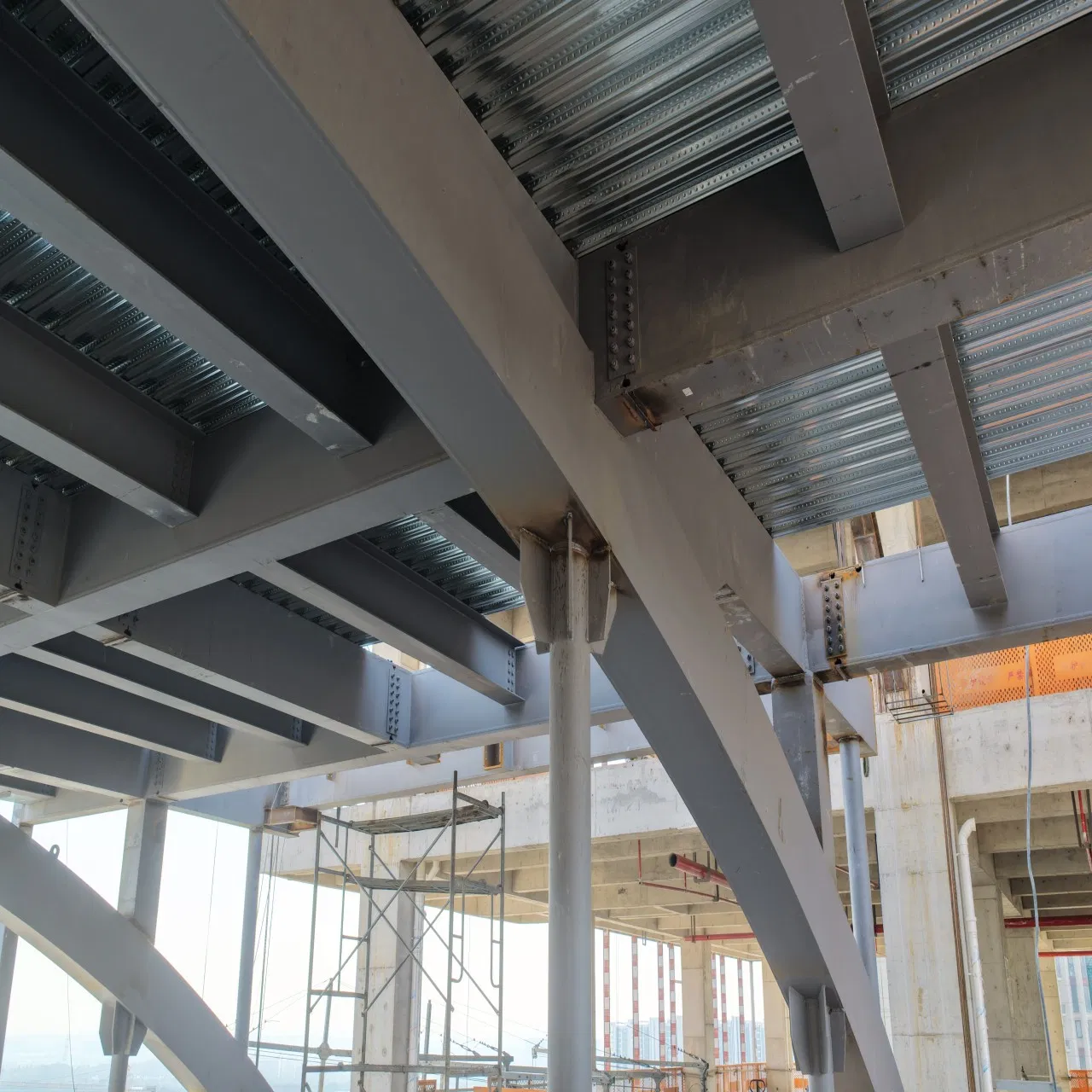 Cost-Effective China Wholesale Customized ISO CE Steel Structure Building Material of Large-Span Heavy Steel Link Corridor for 3D Ecological Industrial Park