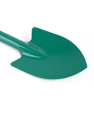 Hand Tool Carbon Steel Pointed Shovel Mini Gardening Digging Lawn Trowel Ci12066