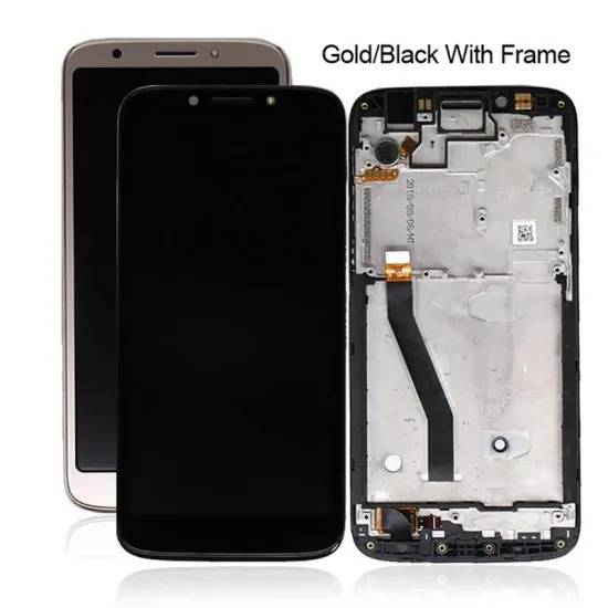 Display Touch Screen LCD for Moto E5 Play Go LCD with Digitizer with Frame