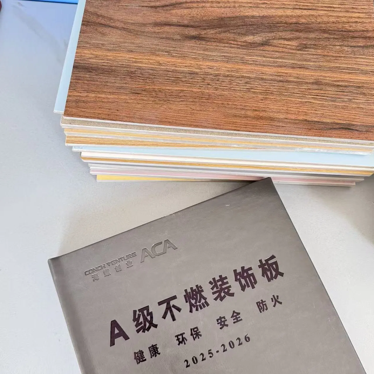 Premium Fabric Texture Fiber Cement Board for Interior Decor by Aca