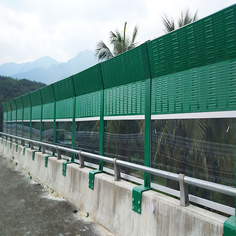 Thermal Insulation Sound Blocking Powder Coated Sound Fencing