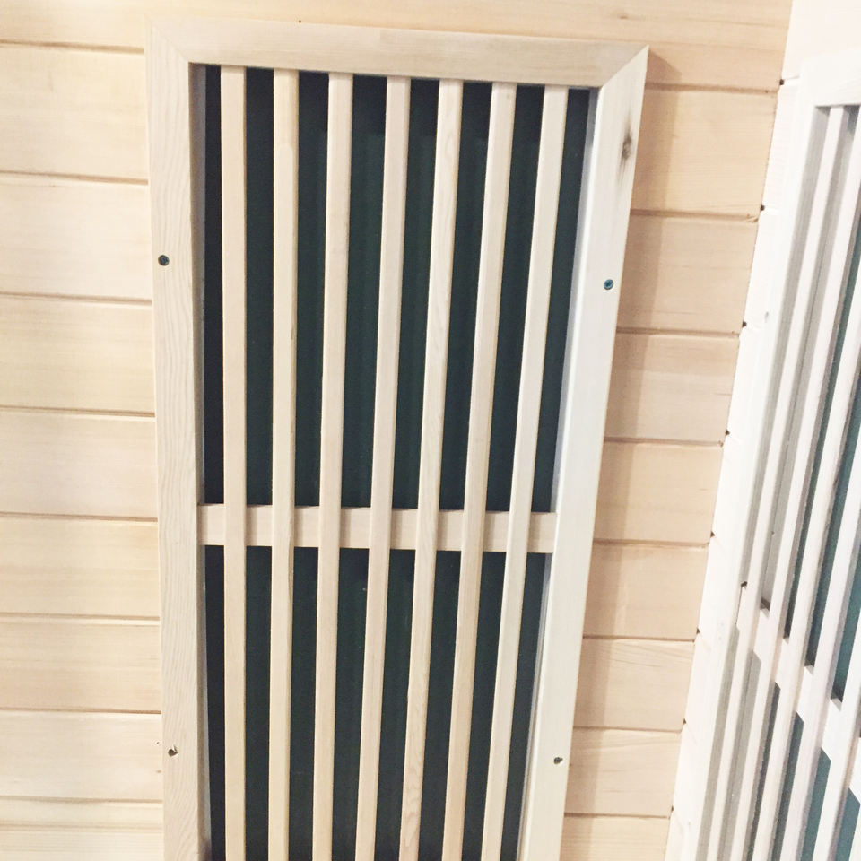 Инфракрасная сауна для дома 3 человека, канадский хемлок