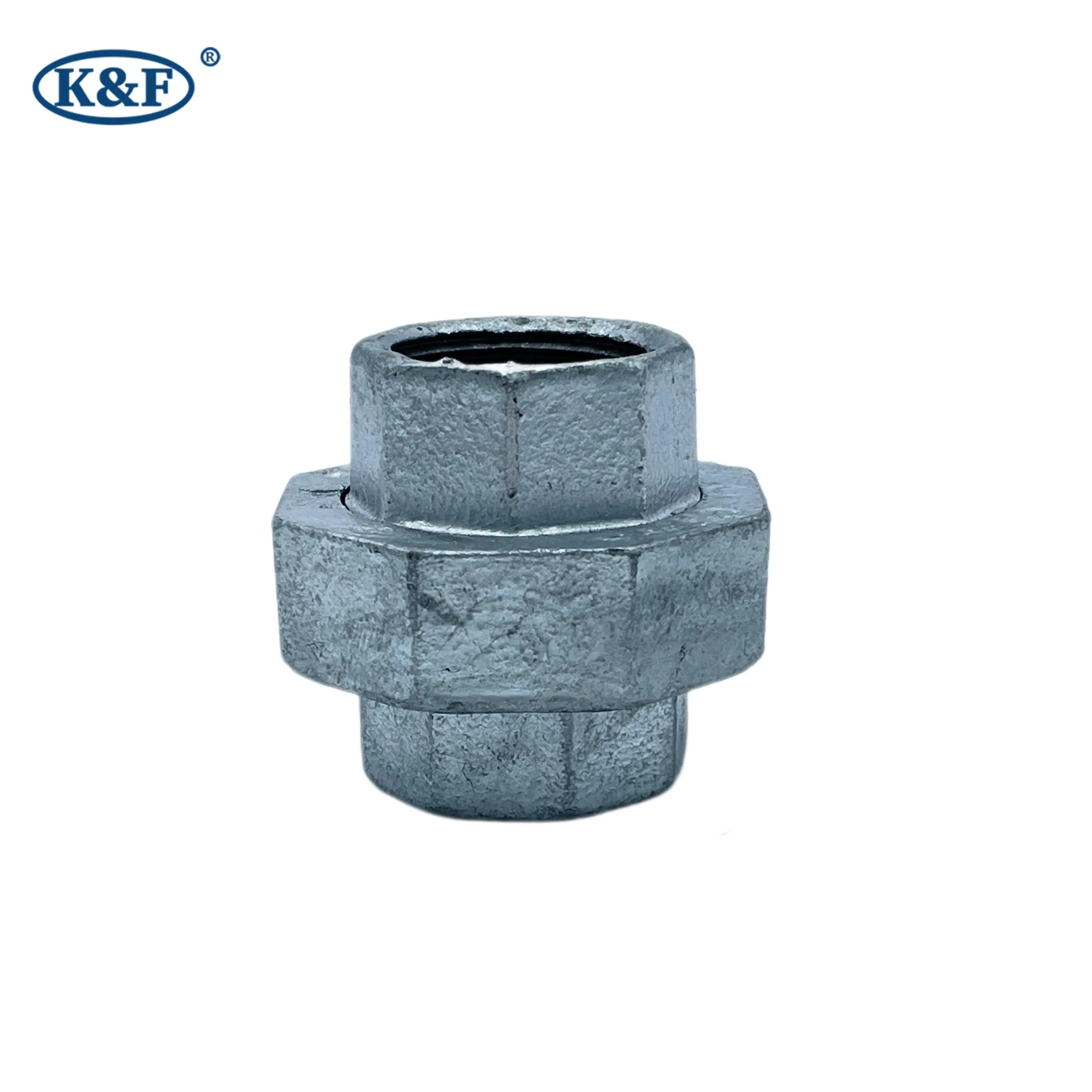 Kanaifu China Supply Malleable Galvanized Iron Pipe Fitting Union for Water Supply