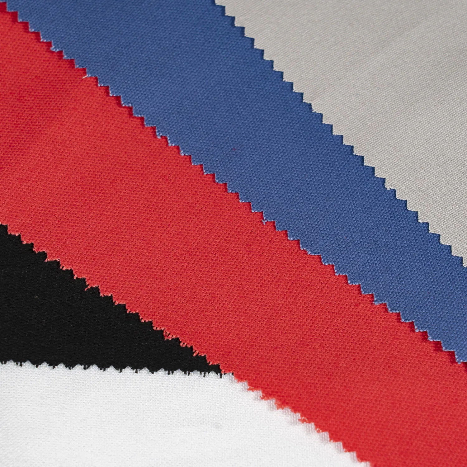 CVC 75/25 Water Oil Repellent Fabric for Security Coats / Jacket / Pants / Trousers Garment Industry Workwear