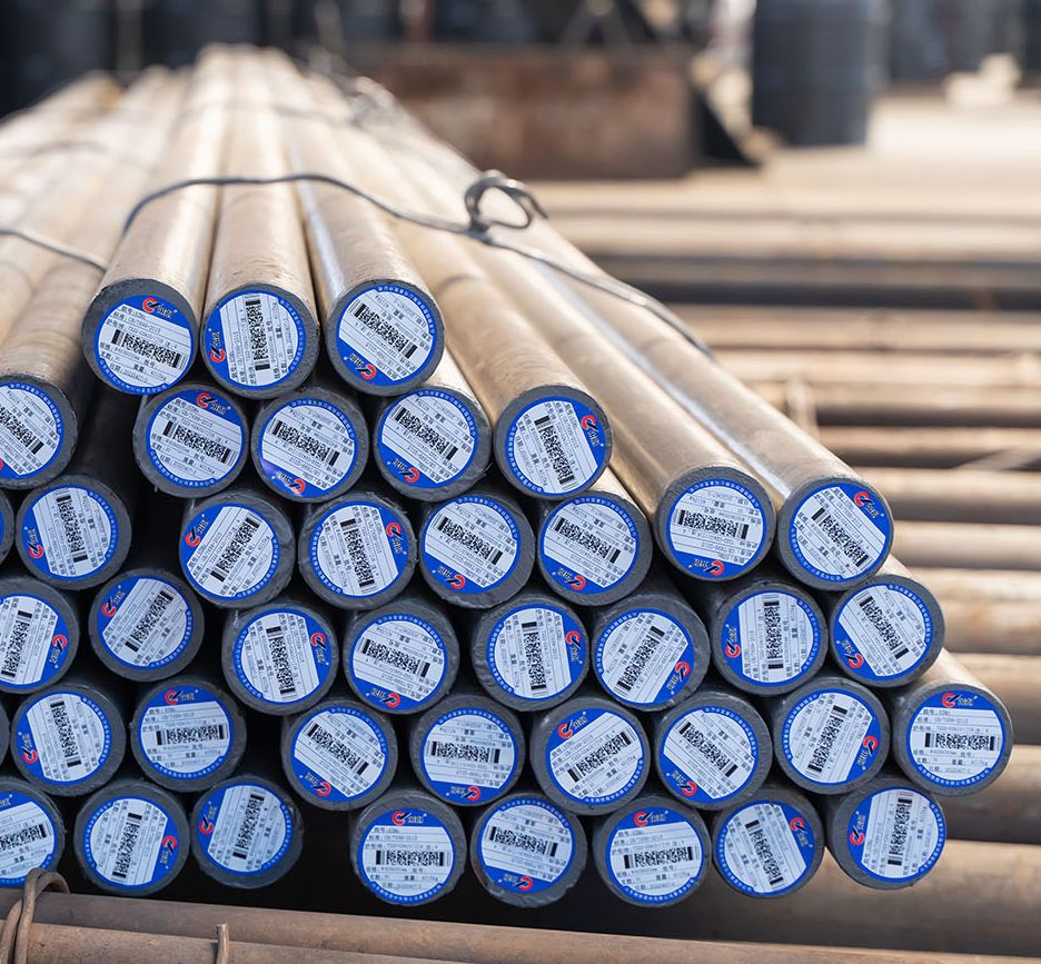 Стальной помольный стержень для стержневой мельницы