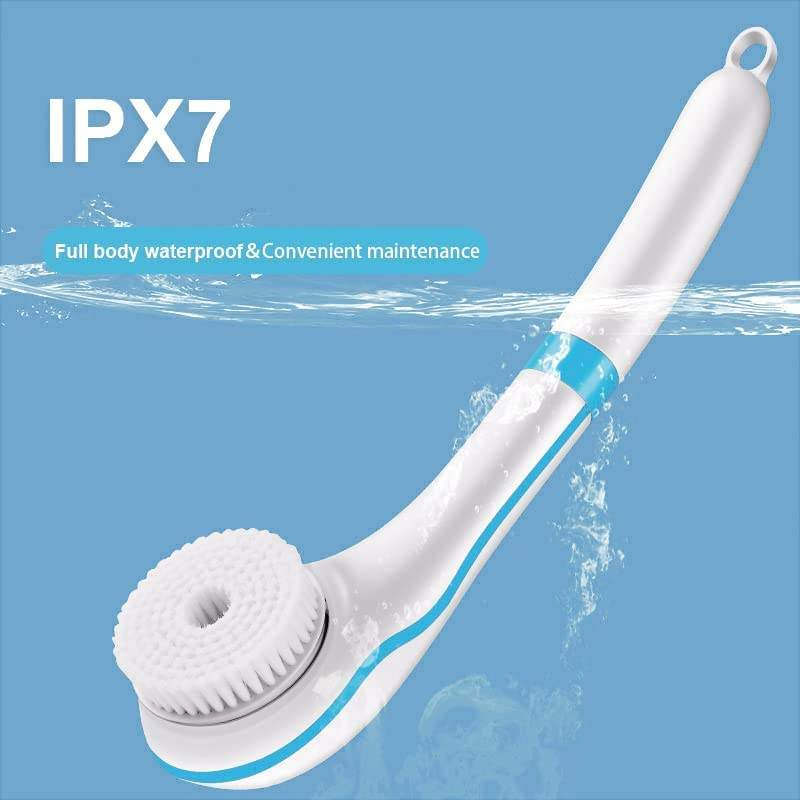 Modern Long Handle SPA Washing Bath Body Brush Cleaning Back Shower Scrubber Silicone Bath Brushes Sponges Set