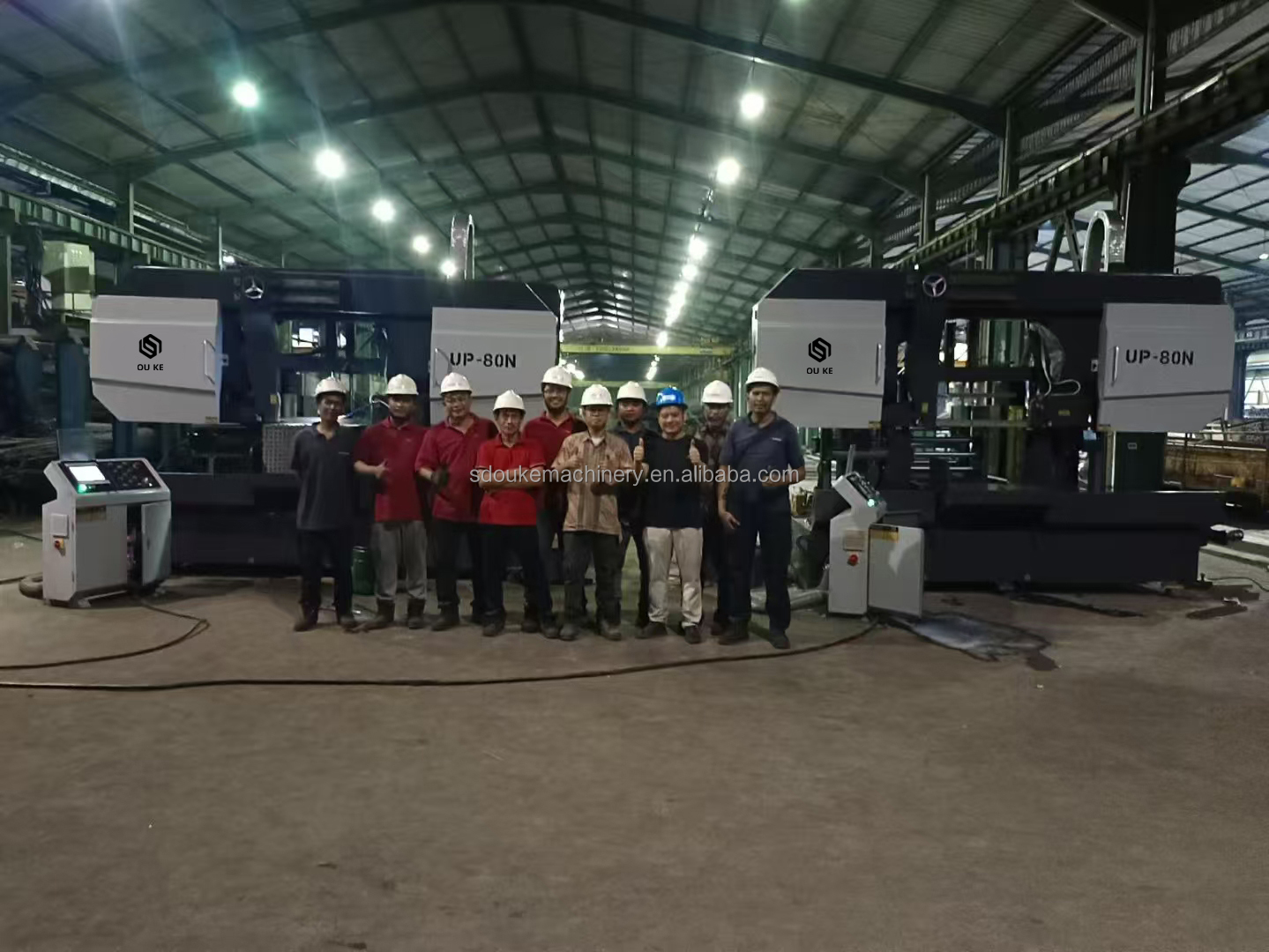 Станок ленточнопильный горизонтальный автоматический двухстоечный с ЧПУ по металлу