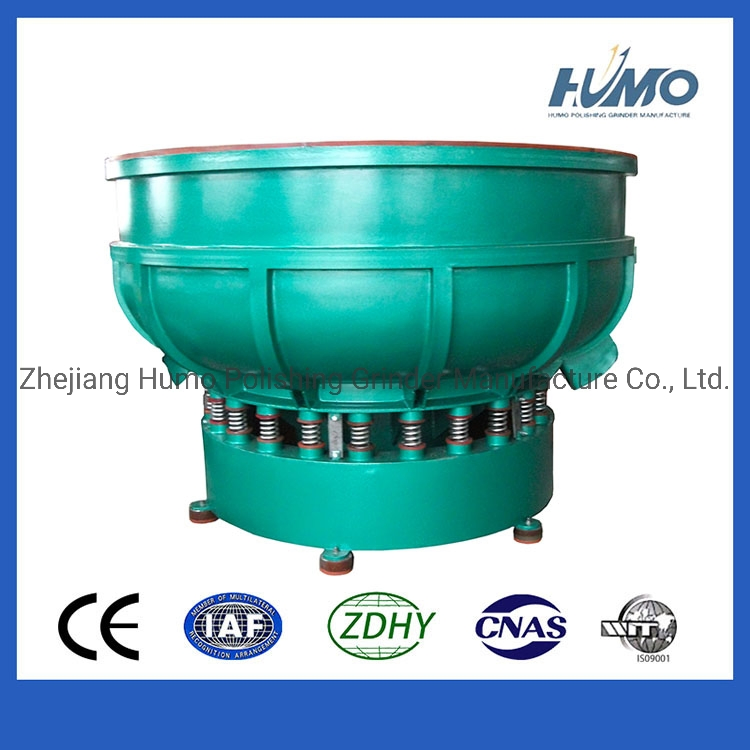 Vibratory Finishing Machine with Straight Wall Bowl Polishing Machines 900L