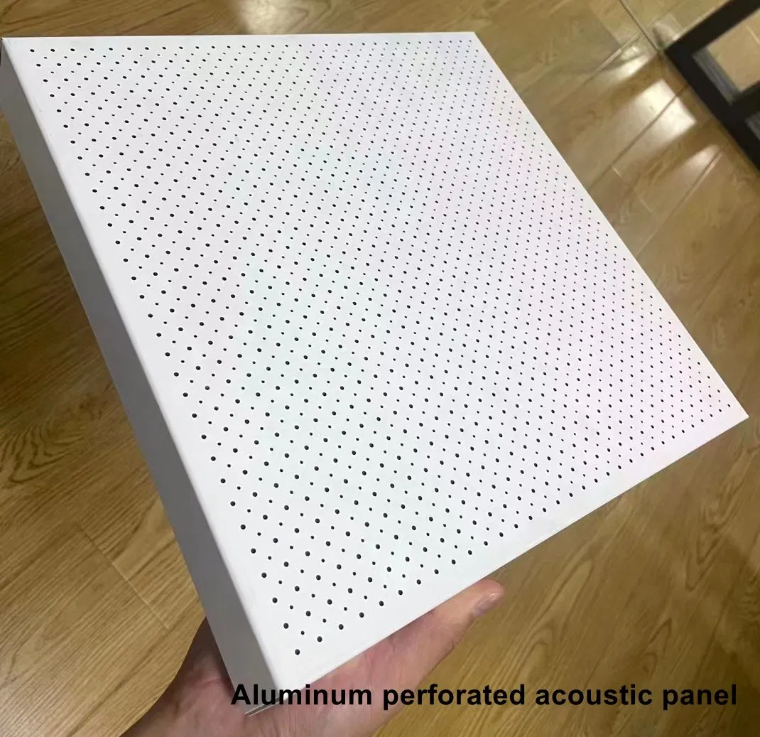 Fluted Wall Panel Sound Absorption Panel Composite Hole Aluminum Panel