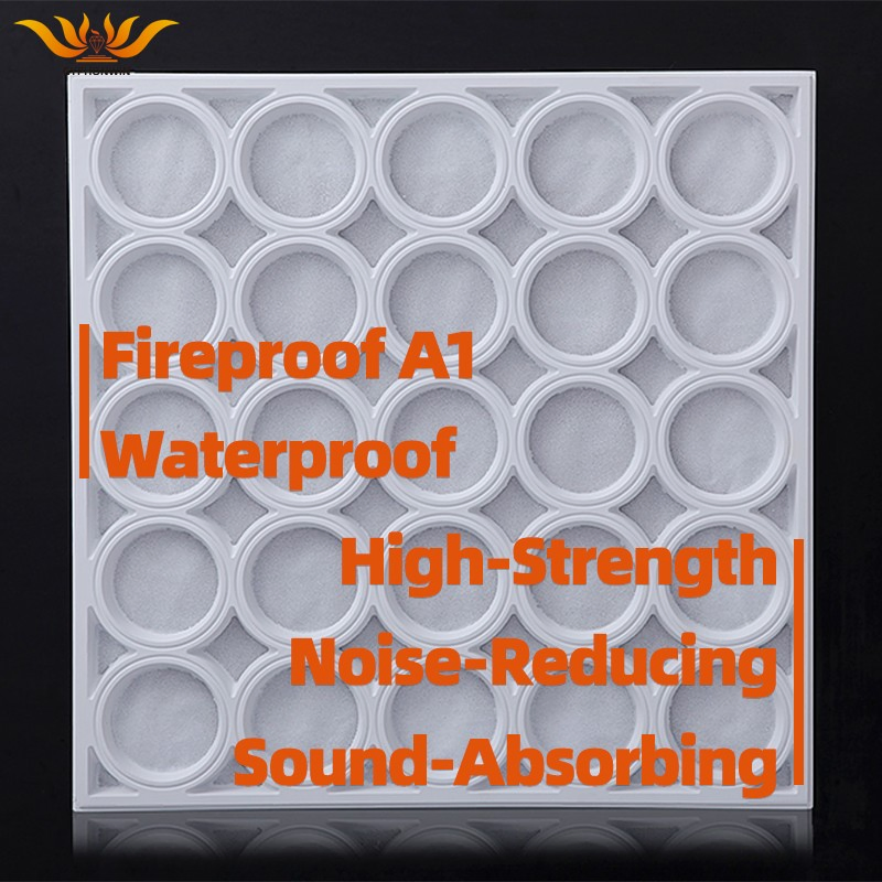 Soncap Approved Gypsum Ceiling Fireproof Gypsum Ceiling for Commercial Spaces