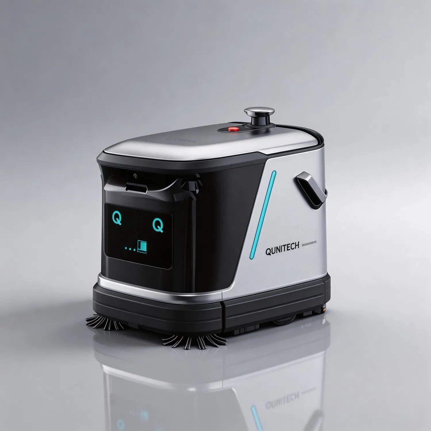 APP & Manual Control Cleaning Robot Ounitech Q3-G Robot with Ai Intelligent Inspection
