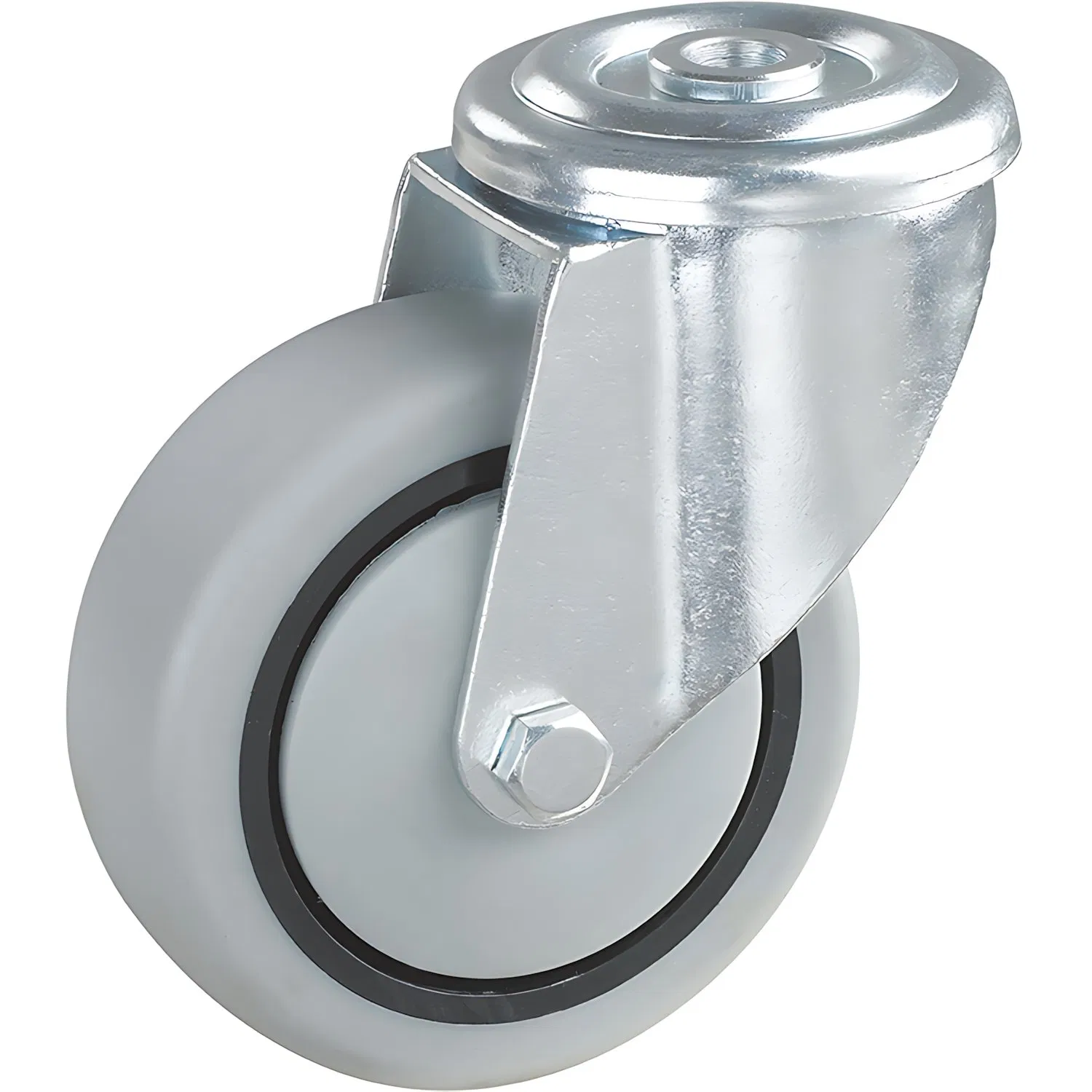 TPR Caster with PP Core and Roller Bearing, a-E05#