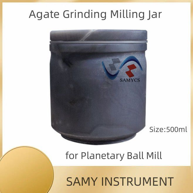 High Quality Agate Grinding Milling Jar or Grinding Tank and Pot 500ml for Planetary Ball Mill Machine