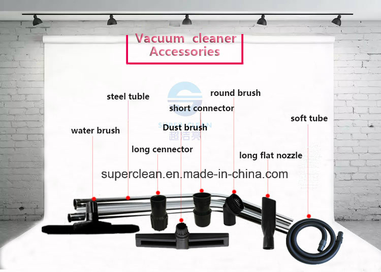 1500W Motor, 80liter Stainless Tank Wet and Dry Vacuum Cleaner