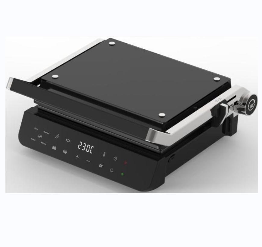 High Quality Panini Maker Detachable Contact Grill 2000W