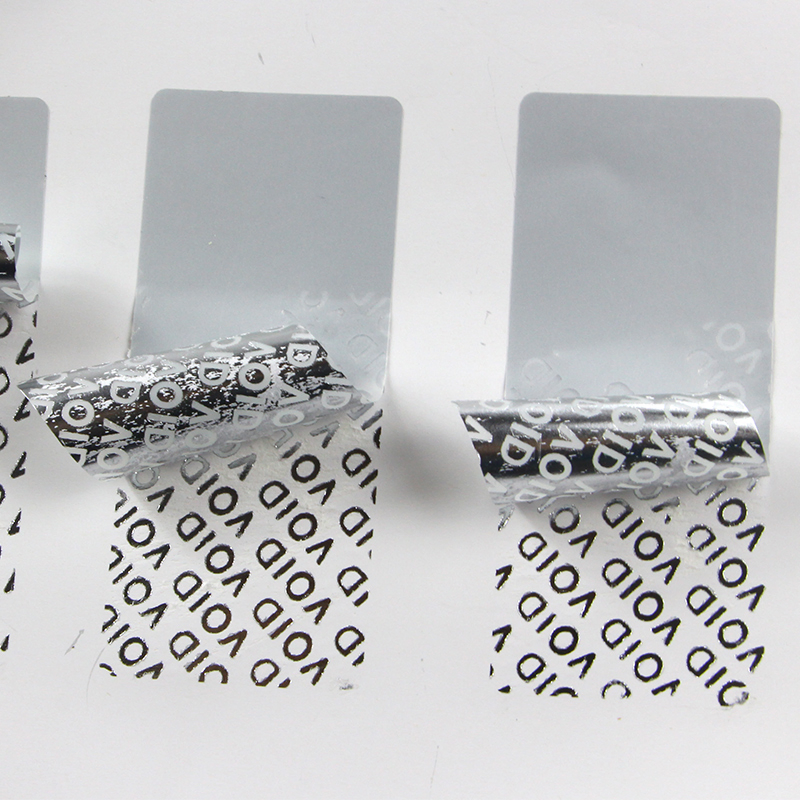 Customized Security Void Label for Product Packaging or Sealing Disassembly Anti-Counterfeiting Label