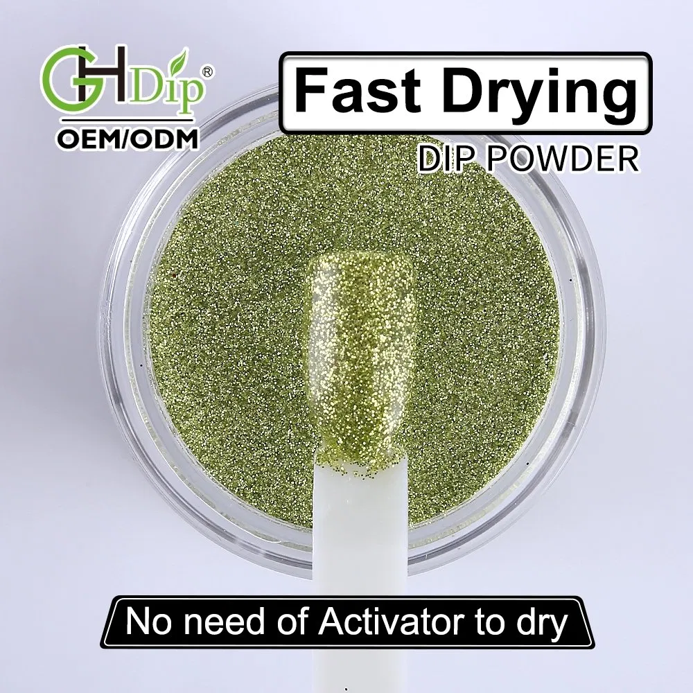 Glitter Nail Fast Drying Dipping Powder Colors