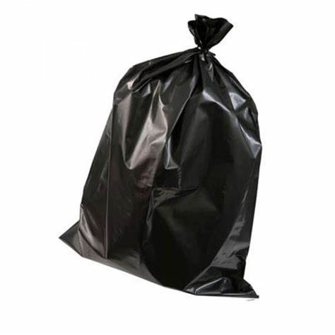 LDPE Black Heavy Duty Plastic Trash Bag