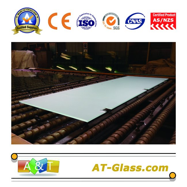 5mm 6mm Acid Etched Glass Used for Bathroom/Building