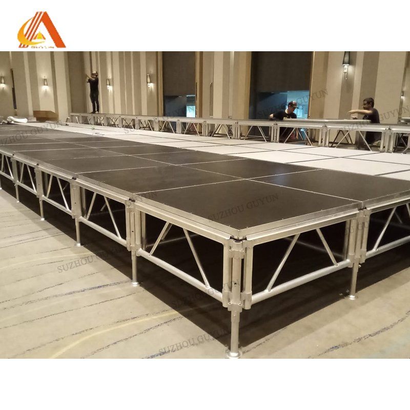Hot Sale Podium Acrylic Concert Telescopic Stage