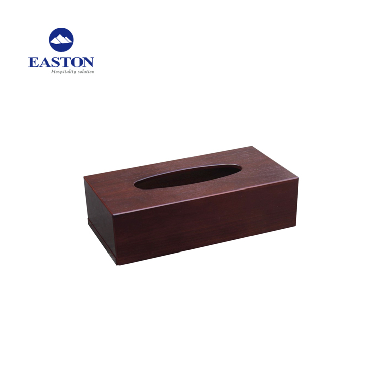 New Arrival Hotel Black High Wooden Service Tray