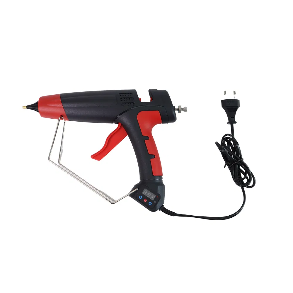 300W/400W Adjustable Temperature Hot Melt Glue Gun Kit with Digital Display