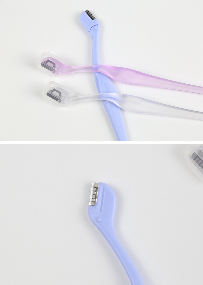 Precision Stainless Steel Eyebrow Trimmer for Flawless Grooming