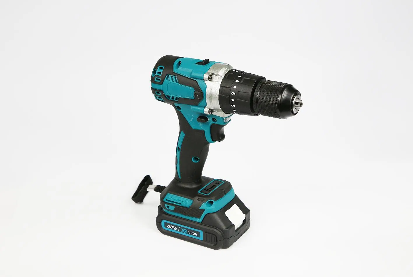 Аккумуляторная дрель-шуруповерт 21В с набором бит