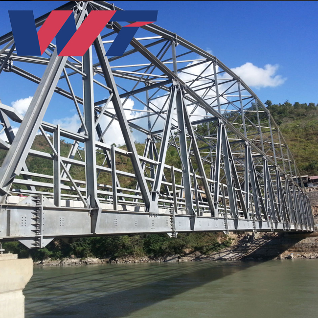 Professional Design Industrial Portal Frame Steel Bridge Structure