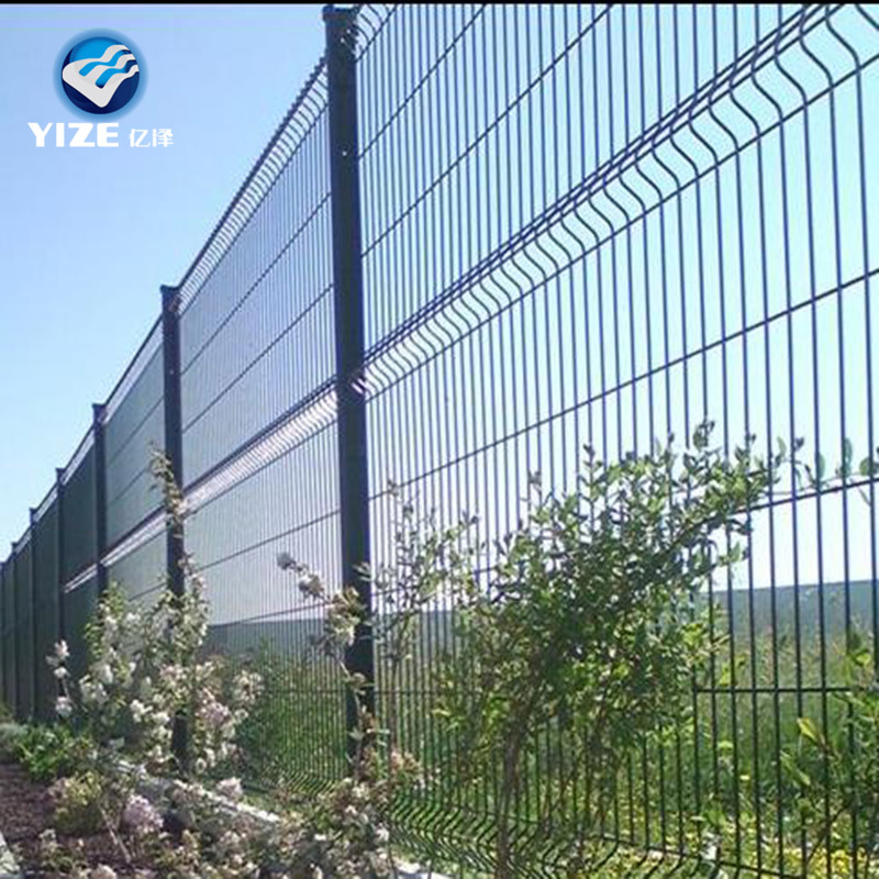 Welded Panel Sheets PVC Fence Garden 3D Bend Wire Mesh Fence, Triangle Fence