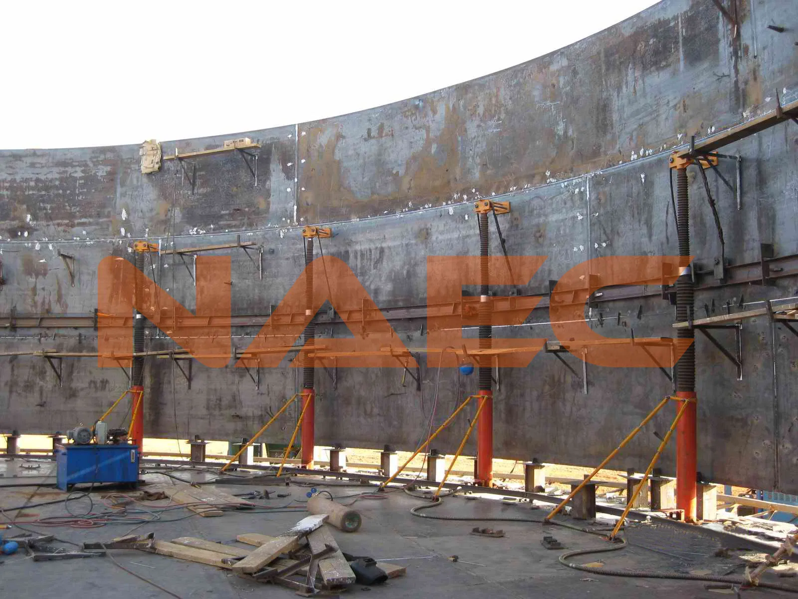 3D Video of Naec Tank Farm Constrcution