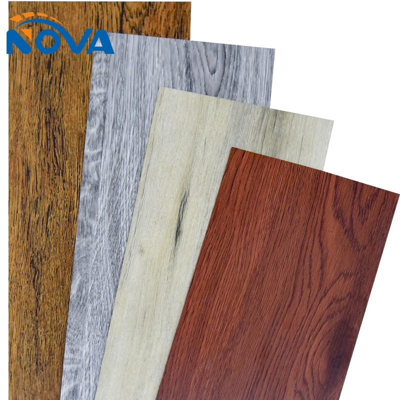 Waterproof Spot Stock Dry Back Lvt Carpet Wood Grain Floor Tile