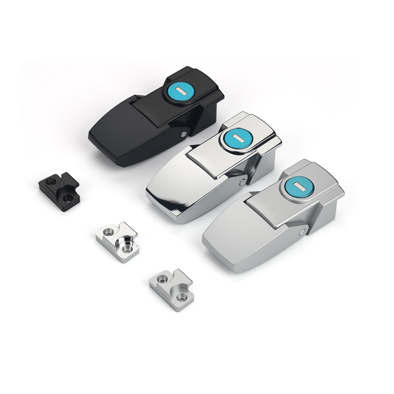 Large Zinc Alloy Concealed Toggle Latch Lock with Key for Power Cabinets