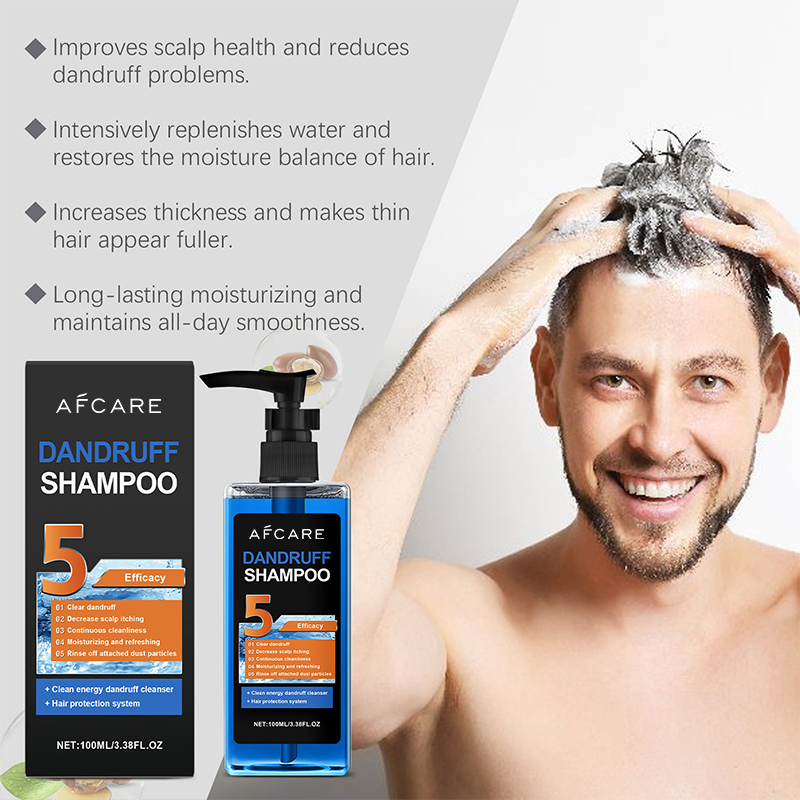 Private Label Men Shampoo Deep Conditioning Hair Care Gel Formula