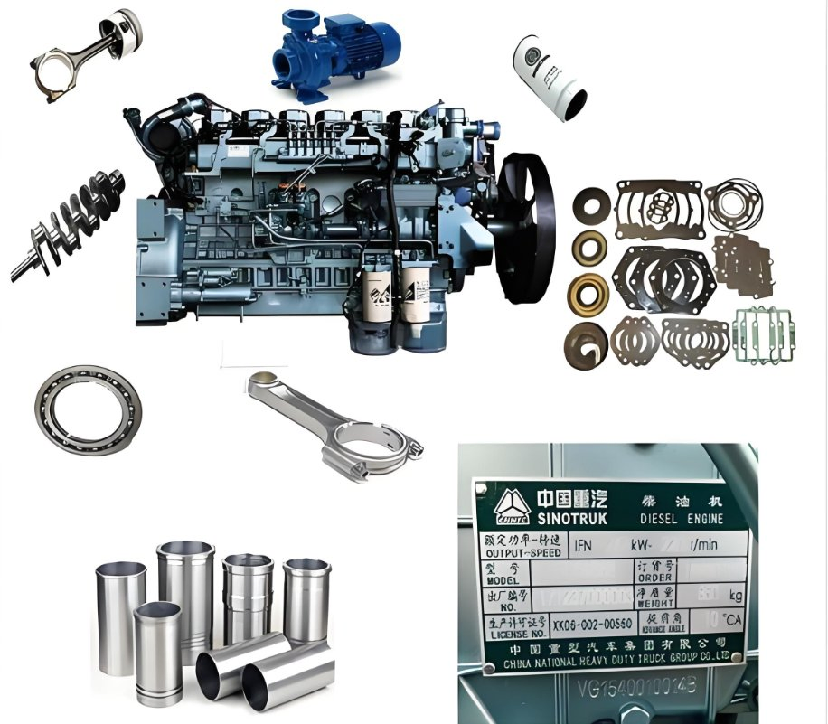 Лопасть вентилятора двигателя Sinotruck HOWO Vg1500060131