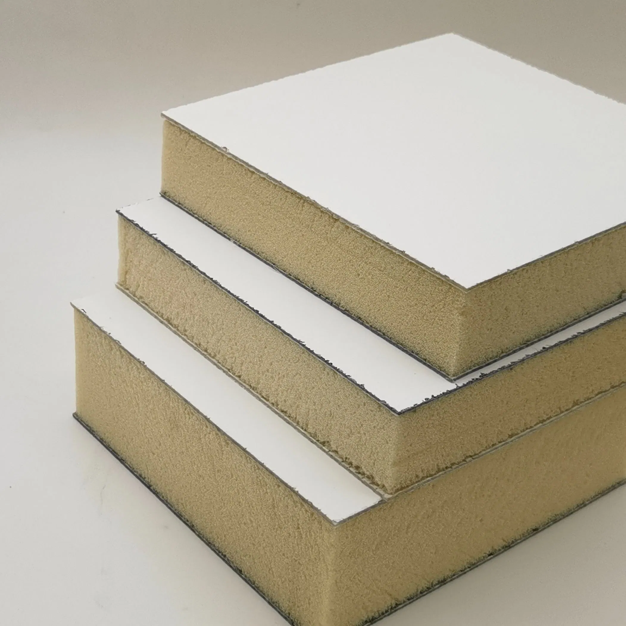 FRP Reinforced Polyurethane PU Foam Board High Strength Light Weight Sandwich Panel