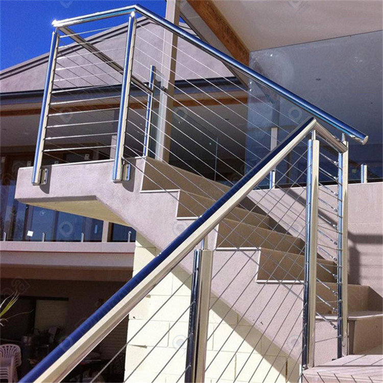 Orient Stylish Rope Railing with Modern Design Outdoor Spaces Railing