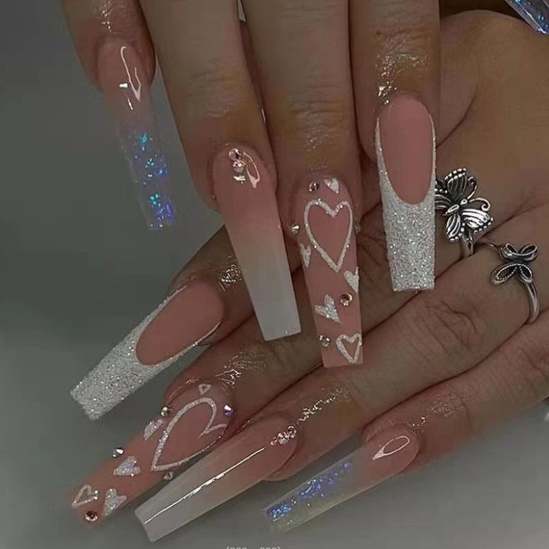 24PCS Press on Nails Fake Nails False Nails Wear Nails