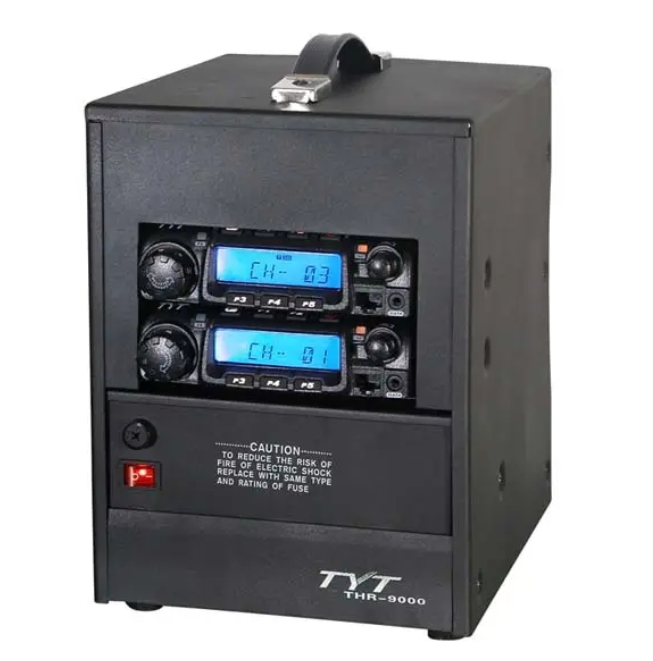 Tyt Thr-9000d Mobile VHF/UHF Repeater Compact and Lightweight Repeater 16CH P1-P5 with Programmable Function