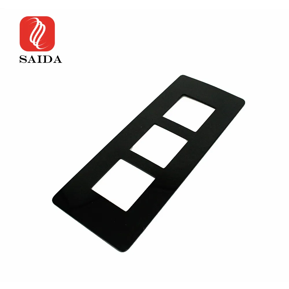Customized 4mm Printing Tempered Glass for Home Appliance Socket Switch Control Panel