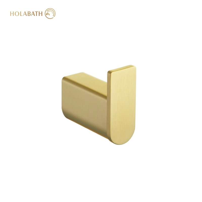 Крючок для полотенец Holabath, никель, настенный