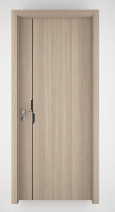 Durable Waterproof B1 Flame Retardant WPC Door for All Climates