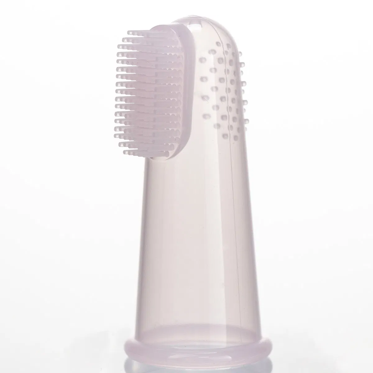 Food Grade Silicone Baby Training Brush Pet Finger Toothbrush