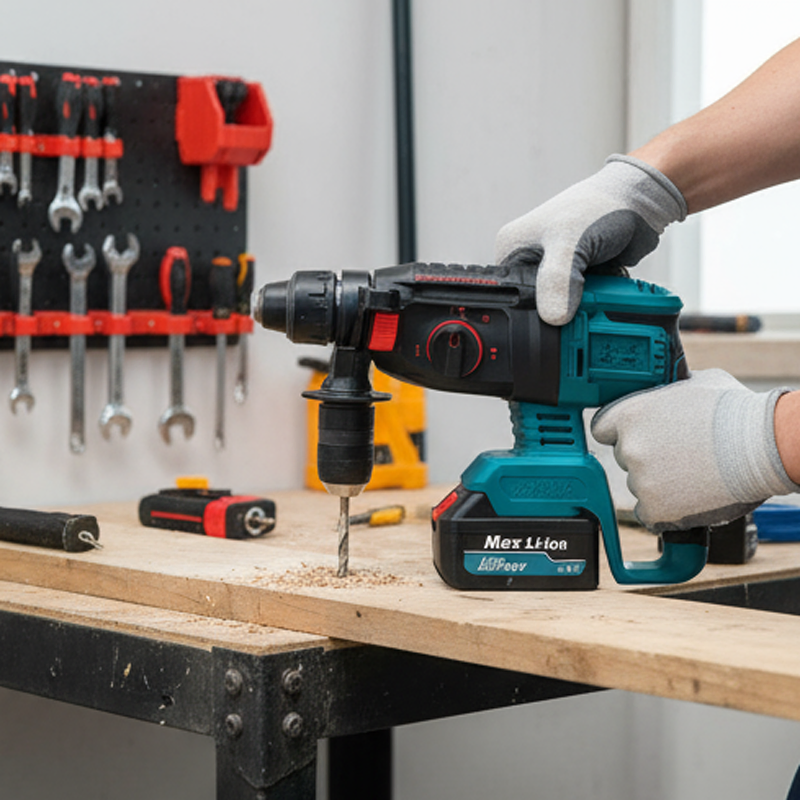 Аккумуляторный перфоратор NC608, 850W, 30мм