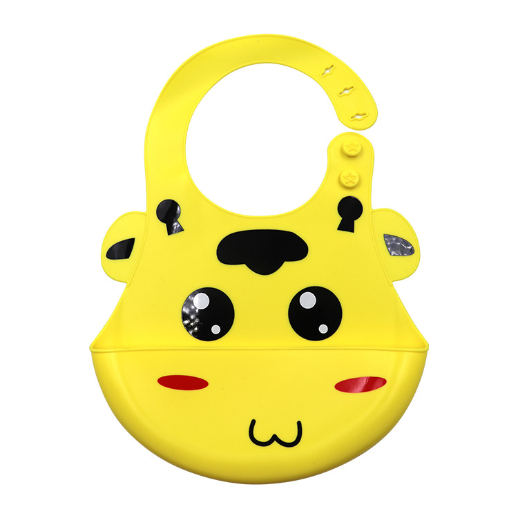 Cute Cartoon Silicone Drool Bag