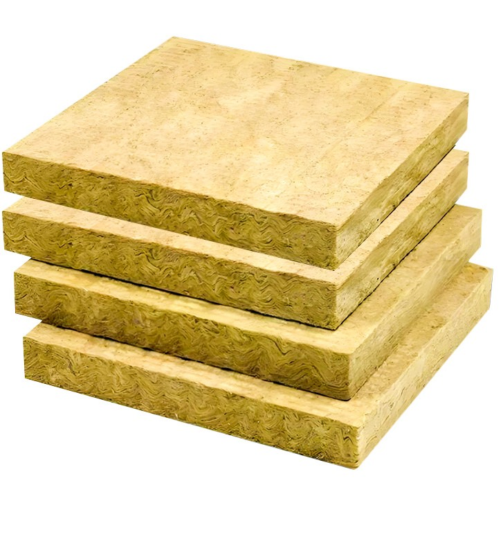 Basalt Rock Mineral Wool 100kg/M3 Stone Wool 50mm Insulation Rock Wool Board