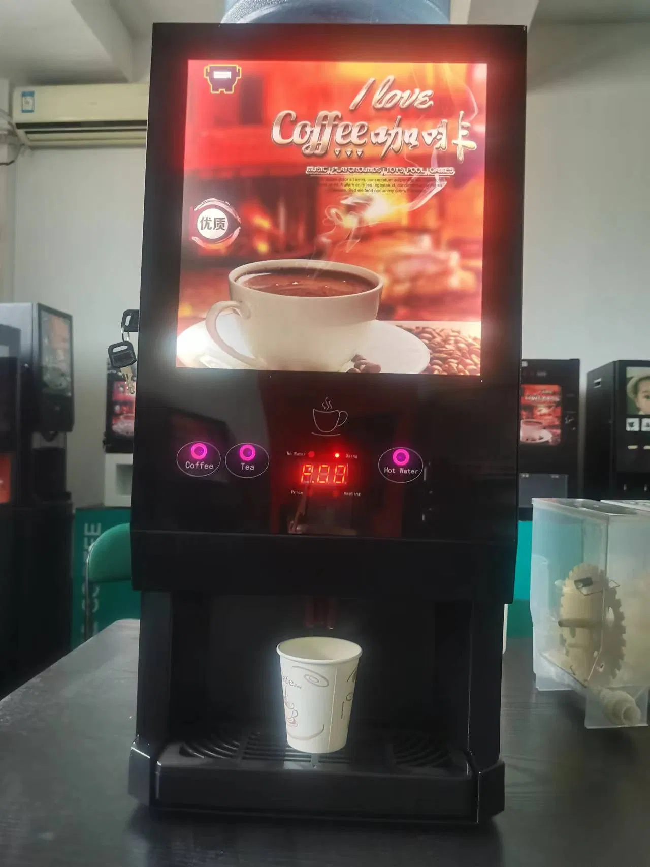 Office Home Used Coffee Vending Machine Factory in China Wf1-306b