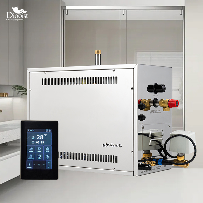 Парогенератор для хамама 7-9 кВт с Wi-Fi и APP