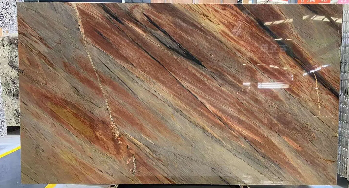 Luxury Stone Factory Price for Project Hotel Bathroom Blue Brown