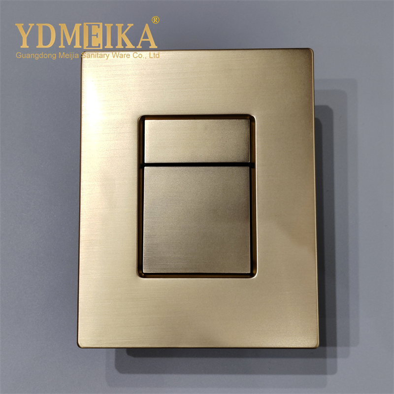 High Quality ABS Water Tank Toilet Dual Flush Button Square Concealed Cistern Flush Button Panel